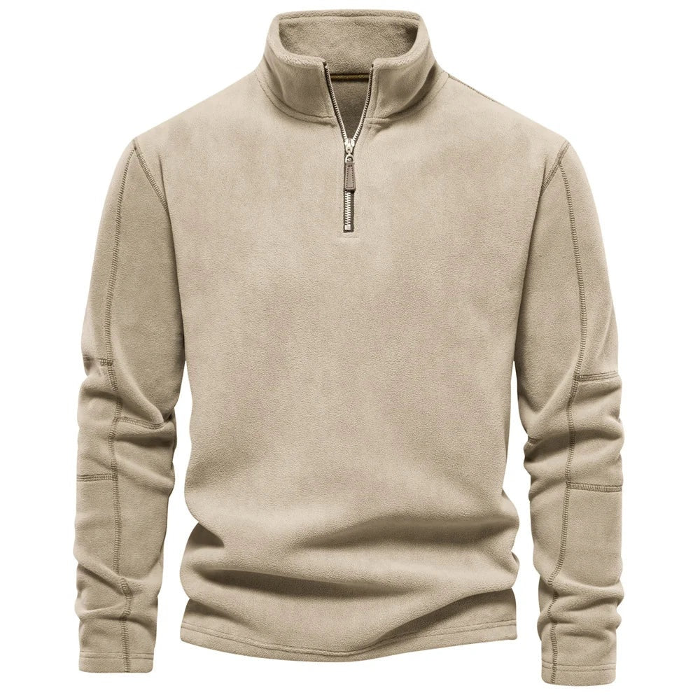 Sweat-shirt tendance à col montant