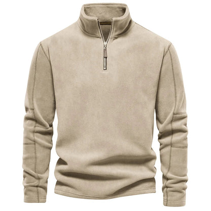 Sweat-shirt tendance à col montant