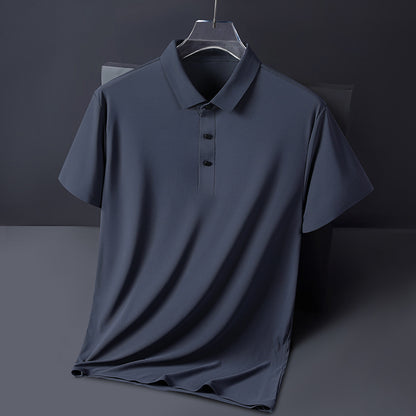 T-shirt d’été pour homme en soie glacée