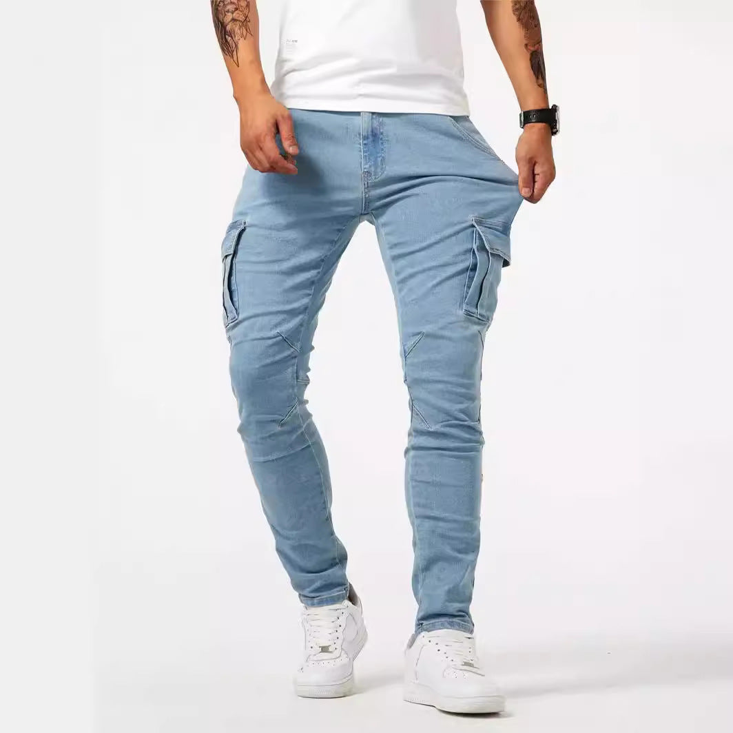 Pantalon cargo décontracté