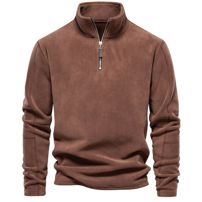 Sweat-shirt tendance à col montant