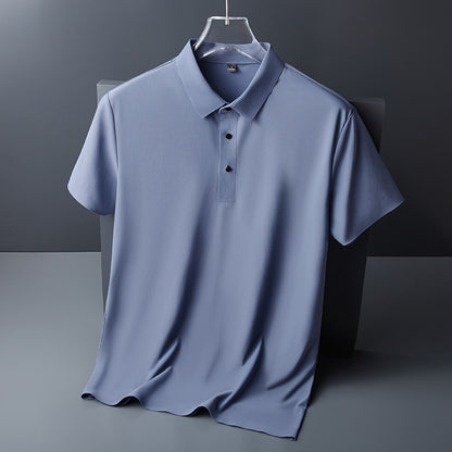 T-shirt d’été pour homme en soie glacée