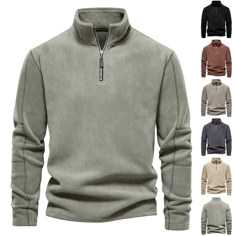 Sweat-shirt tendance à col montant