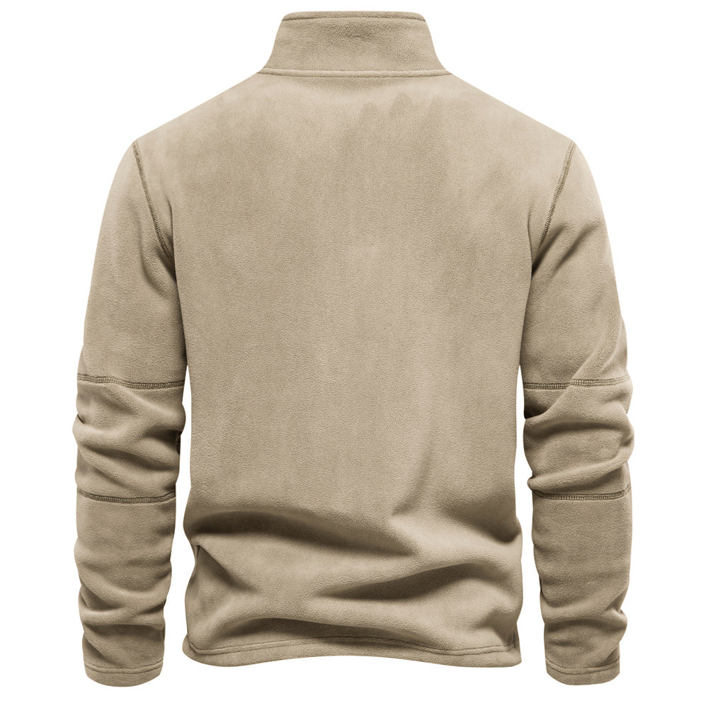 Sweat-shirt tendance à col montant