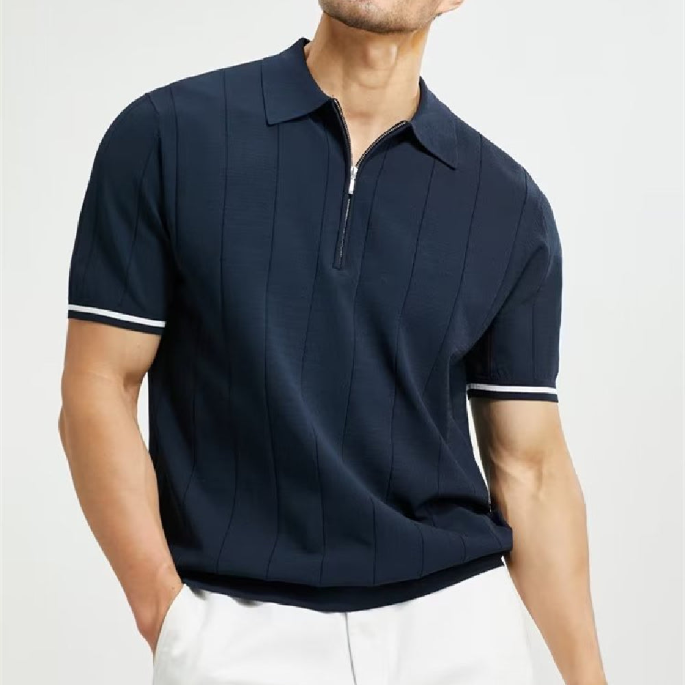 Polo tendance à manches courtes pour l’été