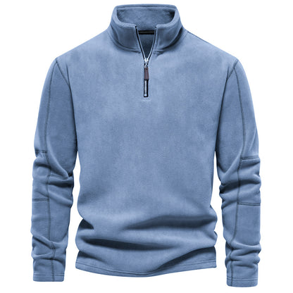 Sweat-shirt tendance à col montant