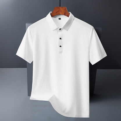 T-shirt d’été pour homme en soie glacée