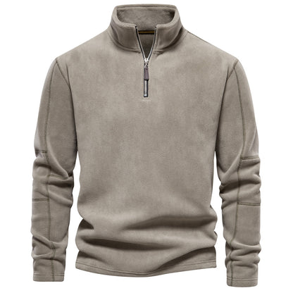 Sweat-shirt tendance à col montant