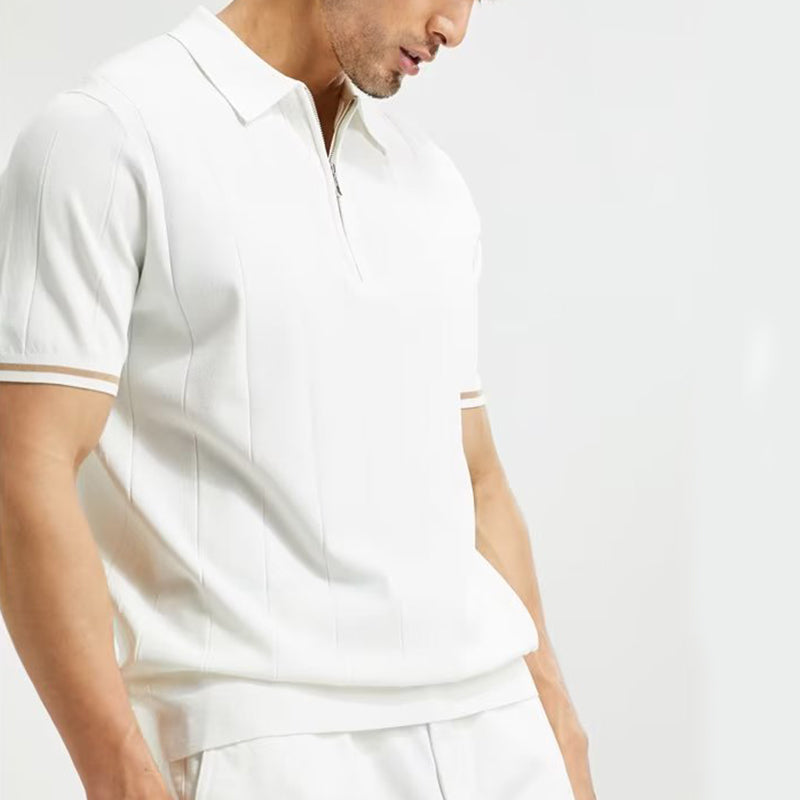 Polo tendance à manches courtes pour l’été