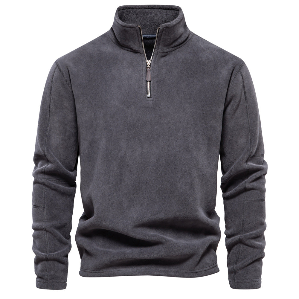Sweat-shirt tendance à col montant