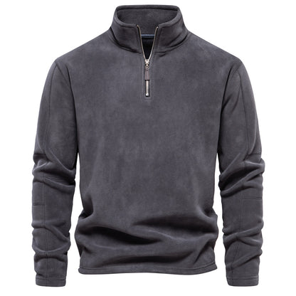 Sweat-shirt tendance à col montant