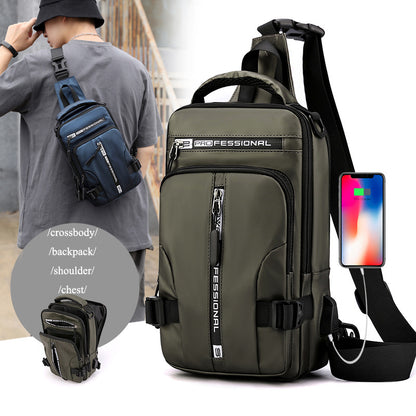 Sacs bandoulière pour homme multifonctionnels