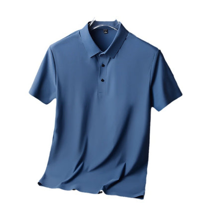 T-shirt d’été pour homme en soie glacée