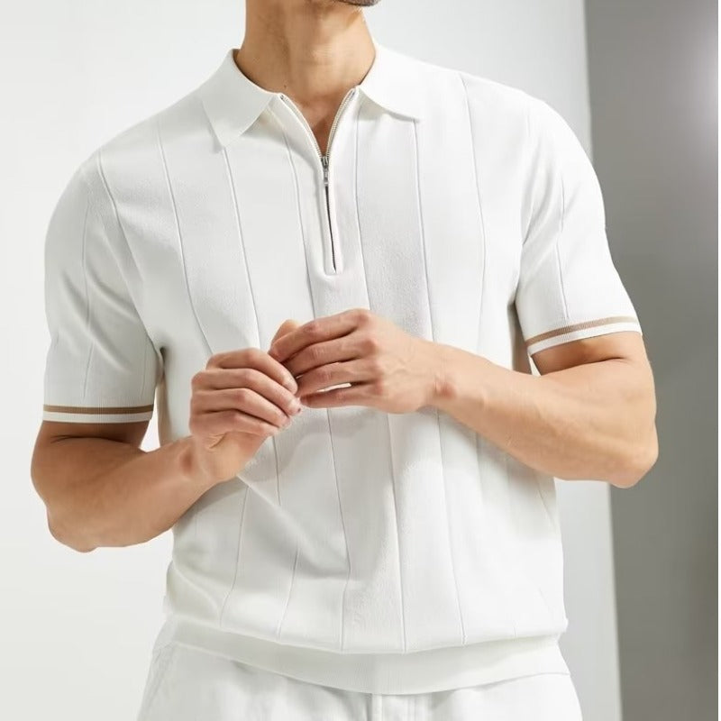 Polo tendance à manches courtes pour l’été