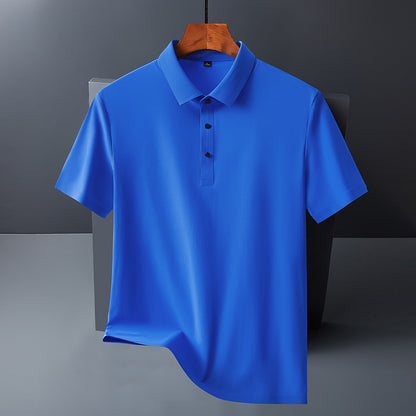 T-shirt d’été pour homme en soie glacée