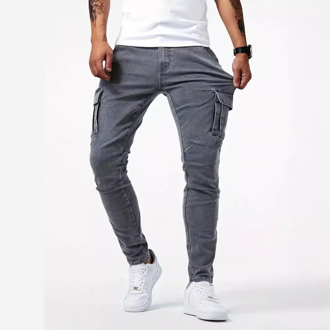 Pantalon cargo décontracté