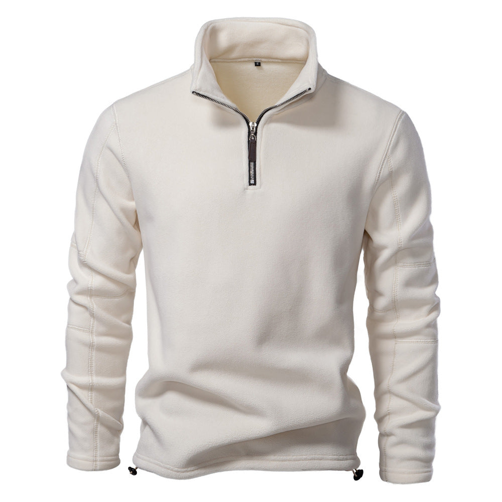 Sweat-shirt tendance à col montant