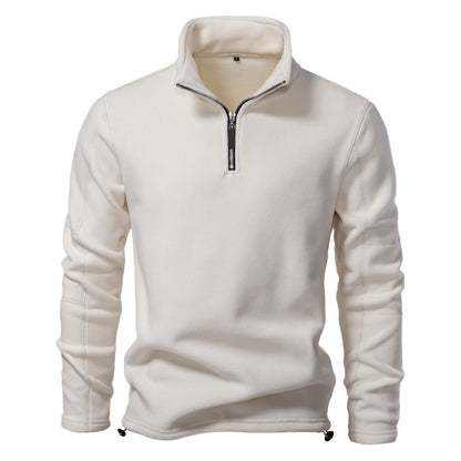 Sweat-shirt tendance à col montant