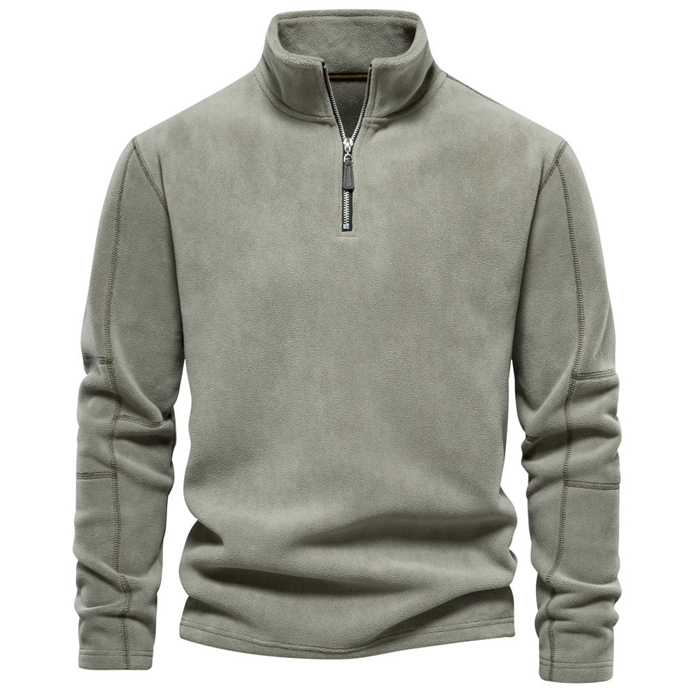 Sweat-shirt tendance à col montant
