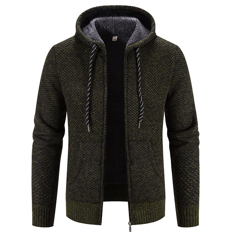 Manteau d'hiver, équipé d'une cagoule pour garder la chaleur