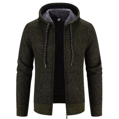 Manteau d'hiver, équipé d'une cagoule pour garder la chaleur