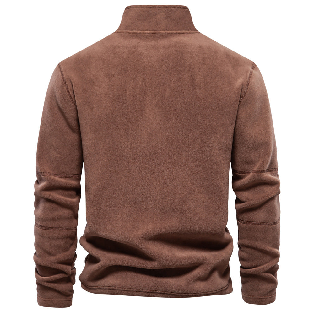 Sweat-shirt tendance à col montant