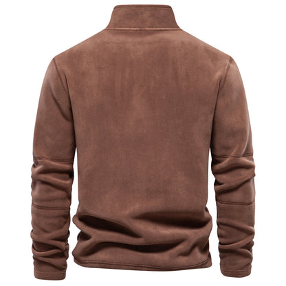 Sweat-shirt tendance à col montant