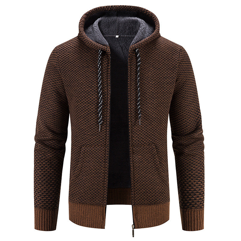 Manteau d'hiver, équipé d'une cagoule pour garder la chaleur