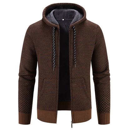 Manteau d'hiver, équipé d'une cagoule pour garder la chaleur