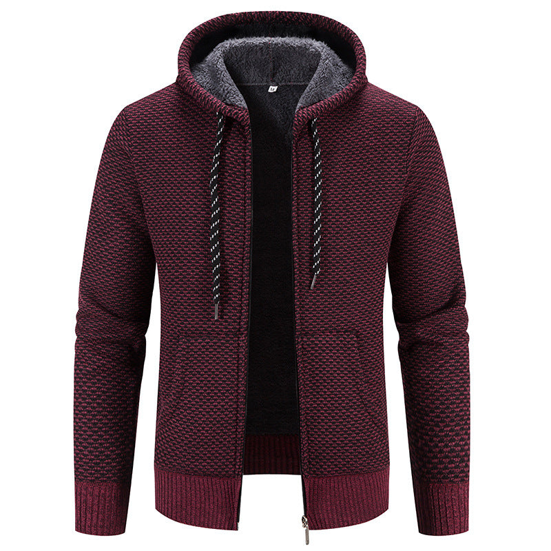 Manteau d'hiver, équipé d'une cagoule pour garder la chaleur