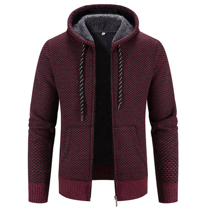Manteau d'hiver, équipé d'une cagoule pour garder la chaleur