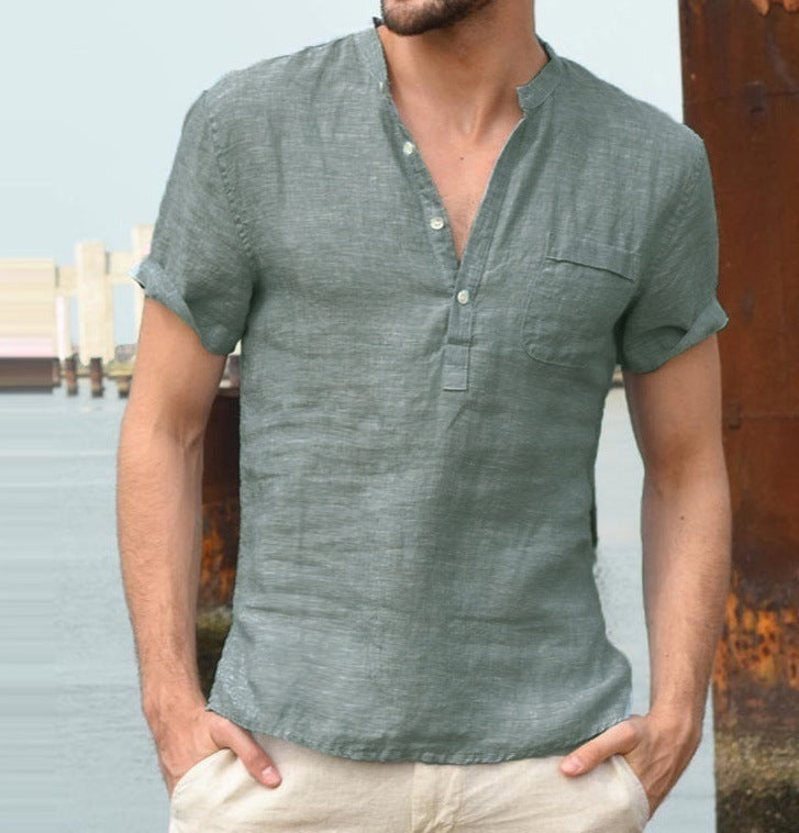 ِChemise de plage pour homme – haut d’été