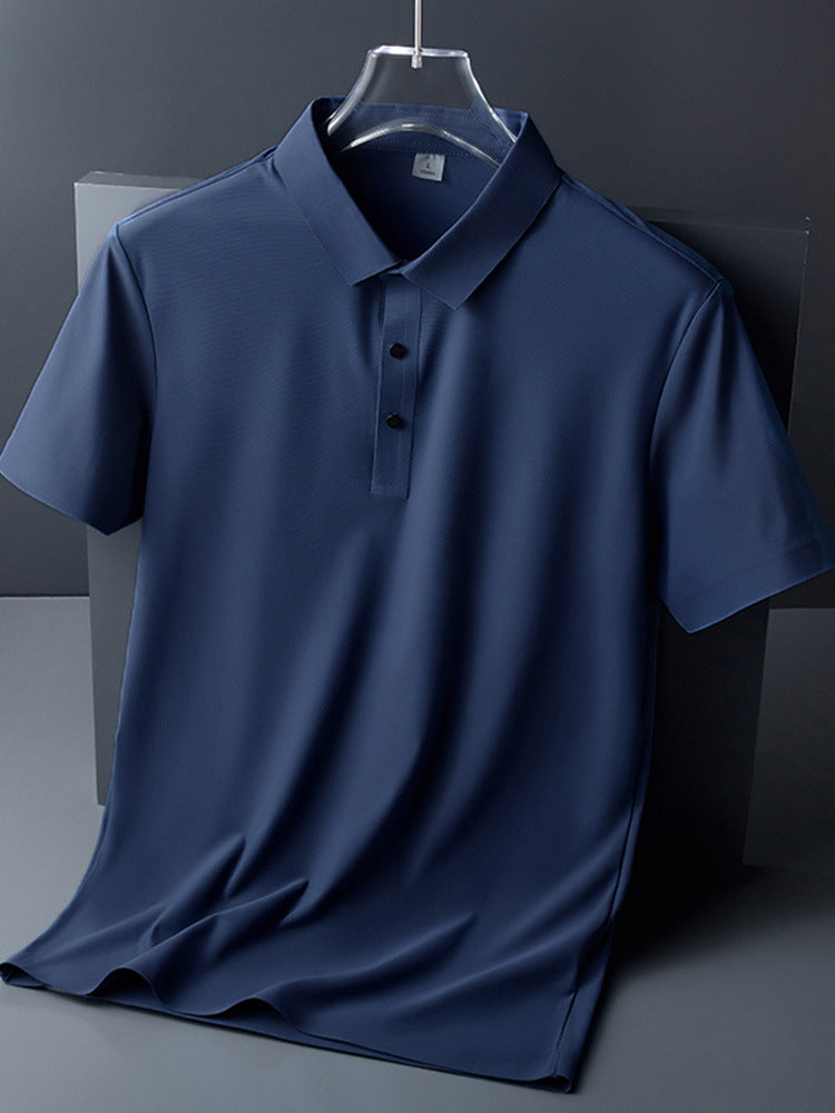 T-shirt d’été pour homme en soie glacée